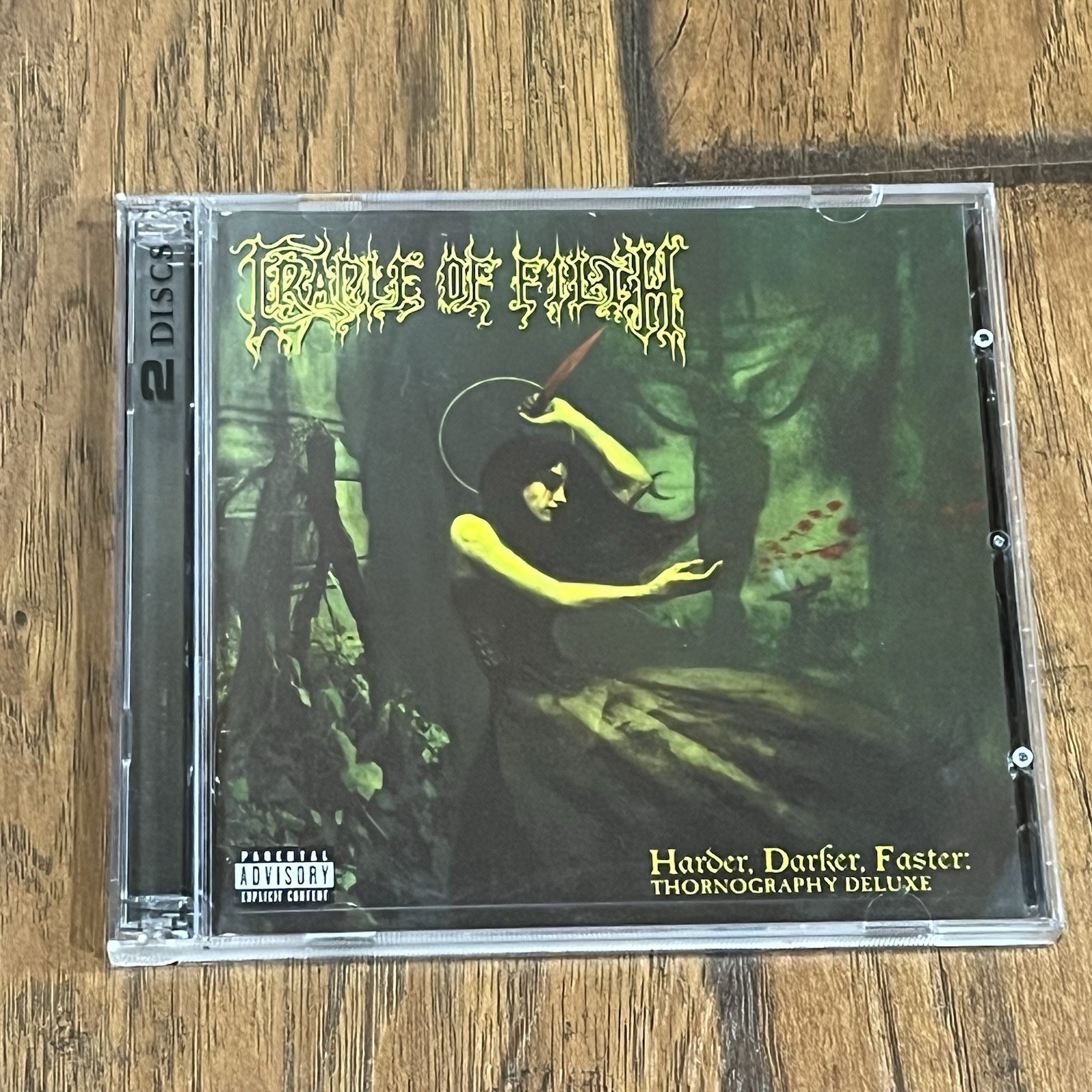 CRADLE OF FILTH - Harder Darker Faster Thornography Deluxe CD DVD Black Metal