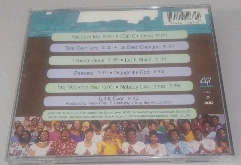 You Love Me CHICAGO MASS CHOIR CD 1997 CGI RARE OOP HTF Religious Faith Jesus