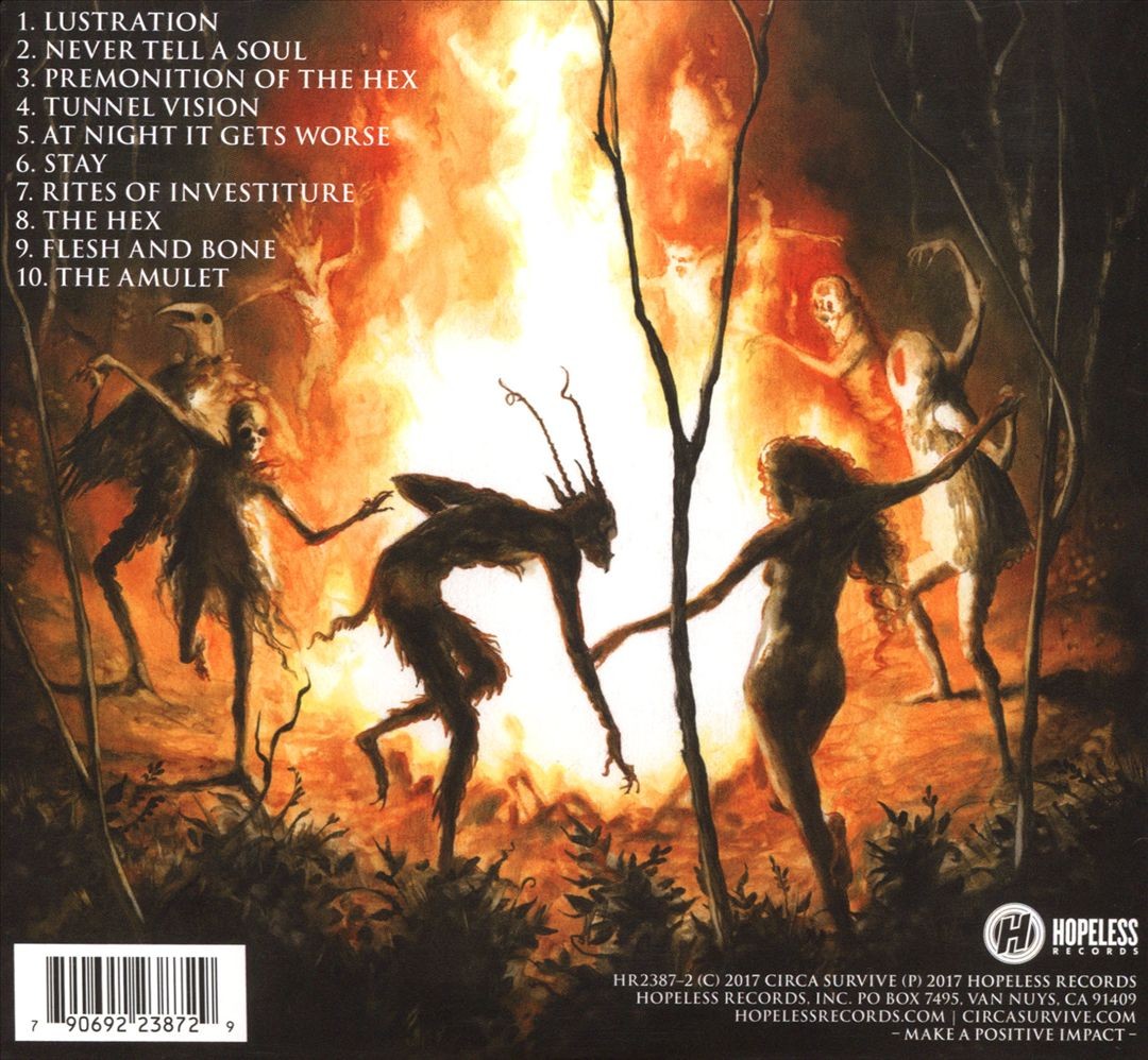 CIRCA SURVIVE - THE AMULET [SLIPCASE] * NEW CD