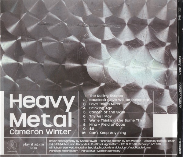 Cameron Winter - Heavy Metal (CD, Album) (Mint (M)) - 4006680376