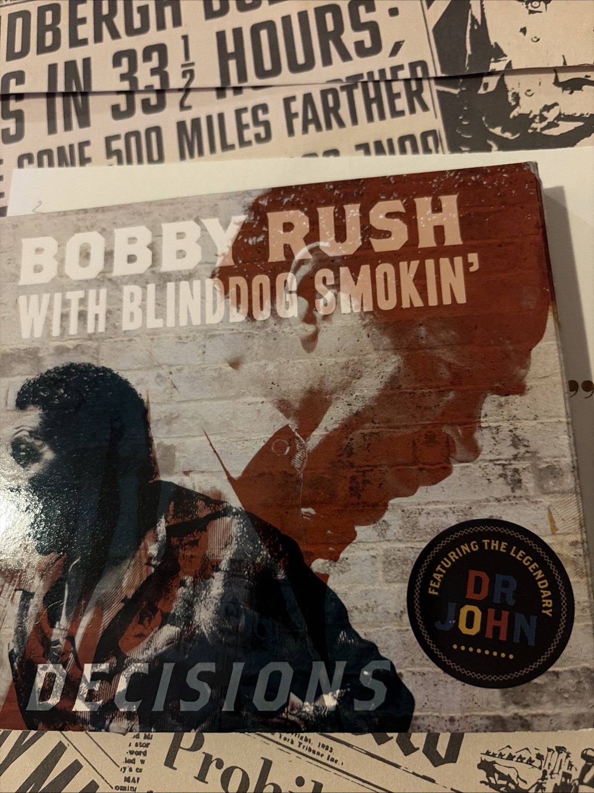 Bobby RUSH, WITH BLINDDOG SMOKIN AUTOGRAPH by Bobby Rush Double CD