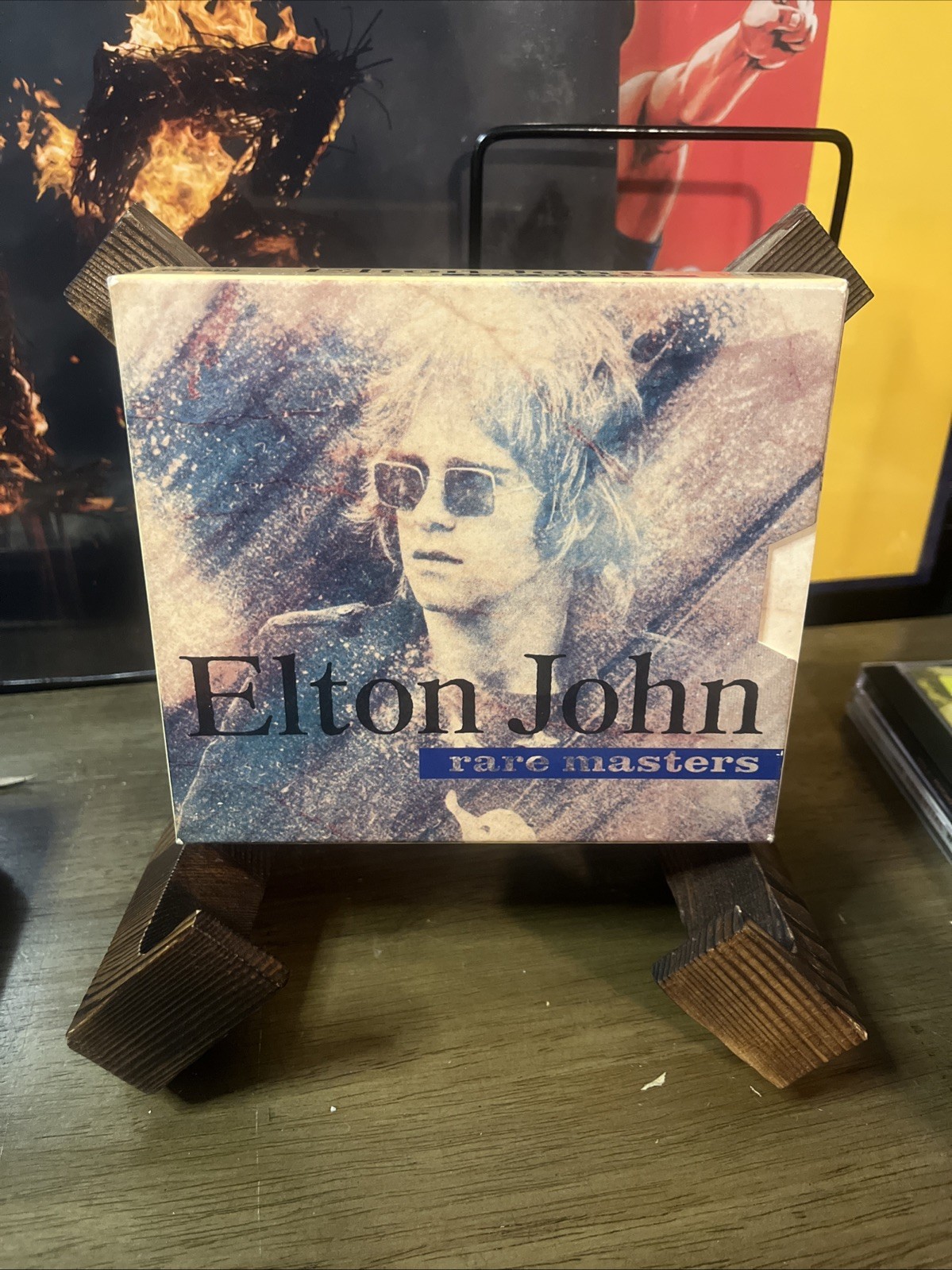 1992 Elton John Rare Masters 2 CD Box Set Polydor Records Complete W/ Booklet EX