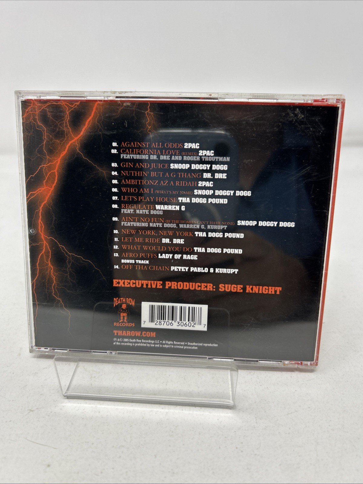 The Very Best of Death Row - CD Album - 2Pac, Dr. Dre, Snoop Doggy Dogg, Kurupt