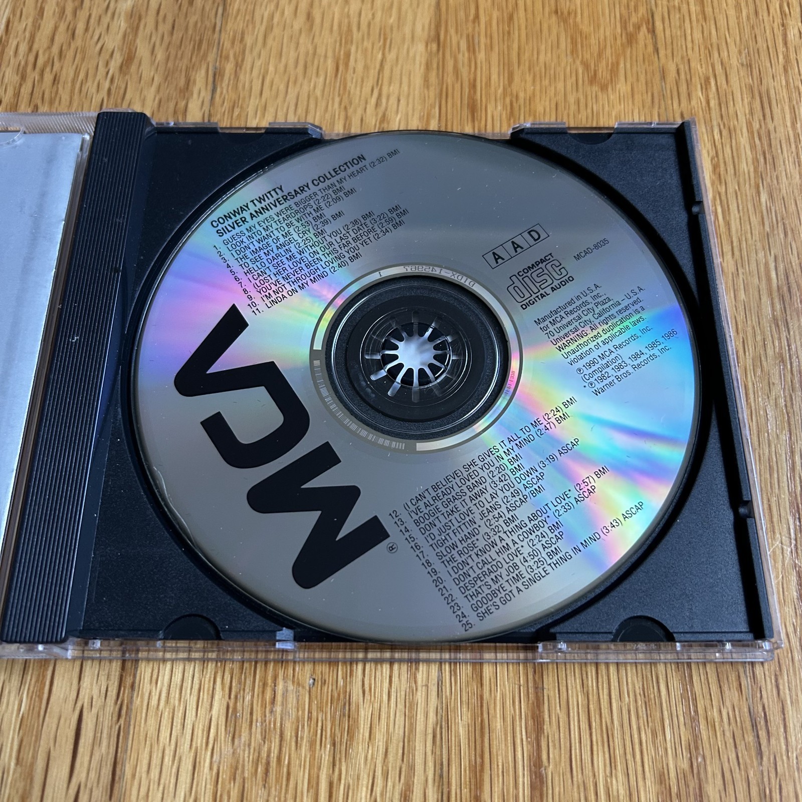 Conway Twitty - Silver Anniversary Collection CD (MCA)
