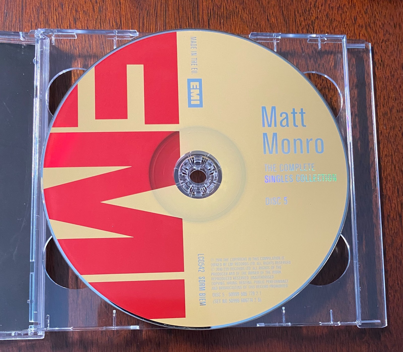 [6 CD's] Matt Monro - Complete Singles Collection & These Years/Late Late Show