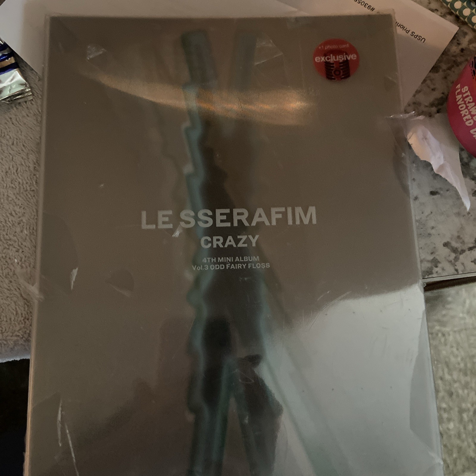 Le Sserafim 4th Mini Album Crazy (Target Exclusive, CD) Volume 3 Odd Fairy Floss