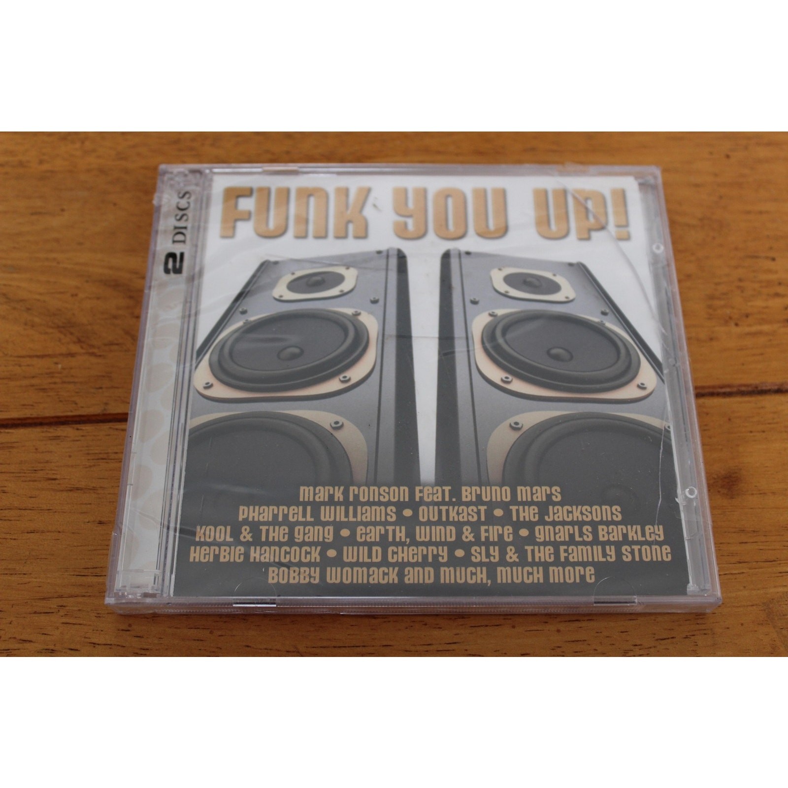 Various Artists 2 CD Set Funk You Up! Compilation Funk Soul R&B Pop Hits Sealed