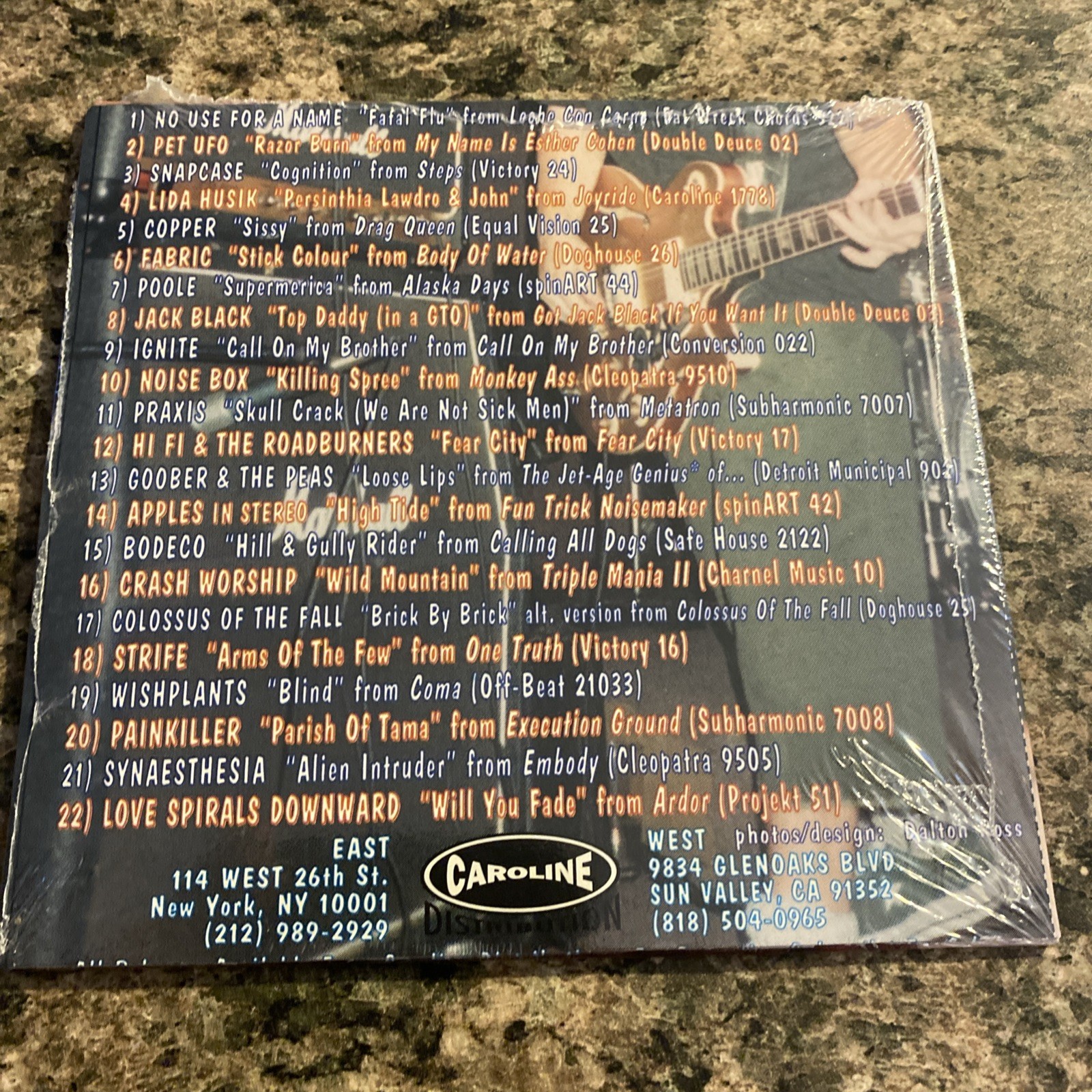 I Hear Ya Spring 1995 The Caroline Distribution CD Sampler Brand New Sealed