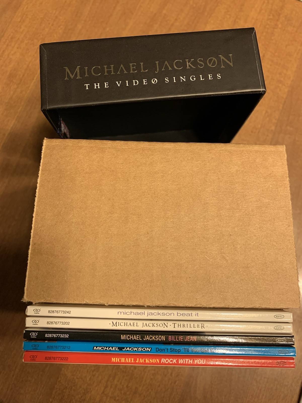 Michael Jackson Visionary The Video Singles Sealed Unopened Box G2U