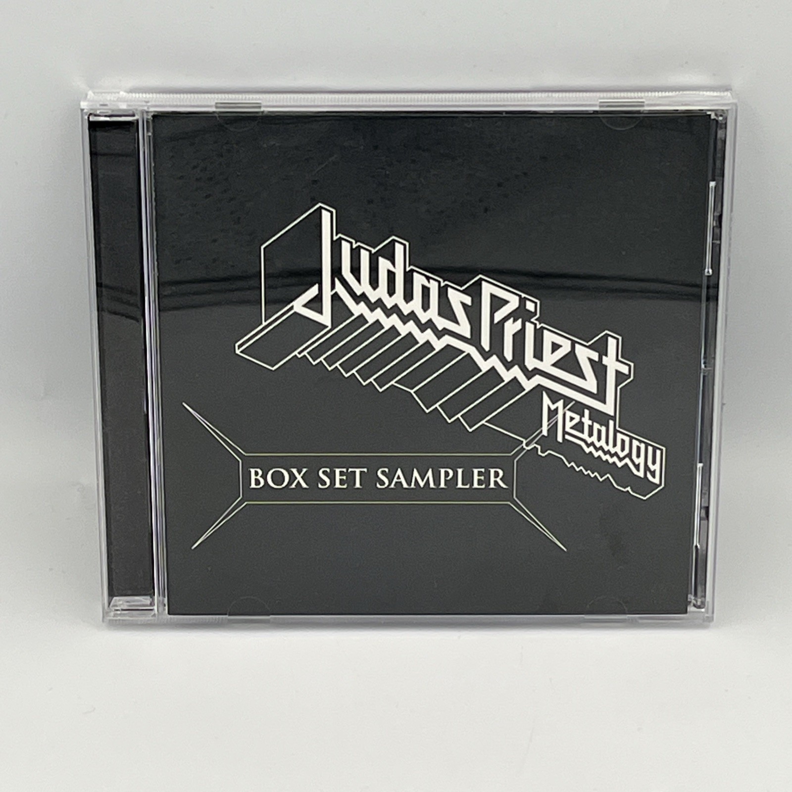 JUDAS PRIEST Metalogy Box Set Sampler PROMO CD Excellent Tested Crack In Case
