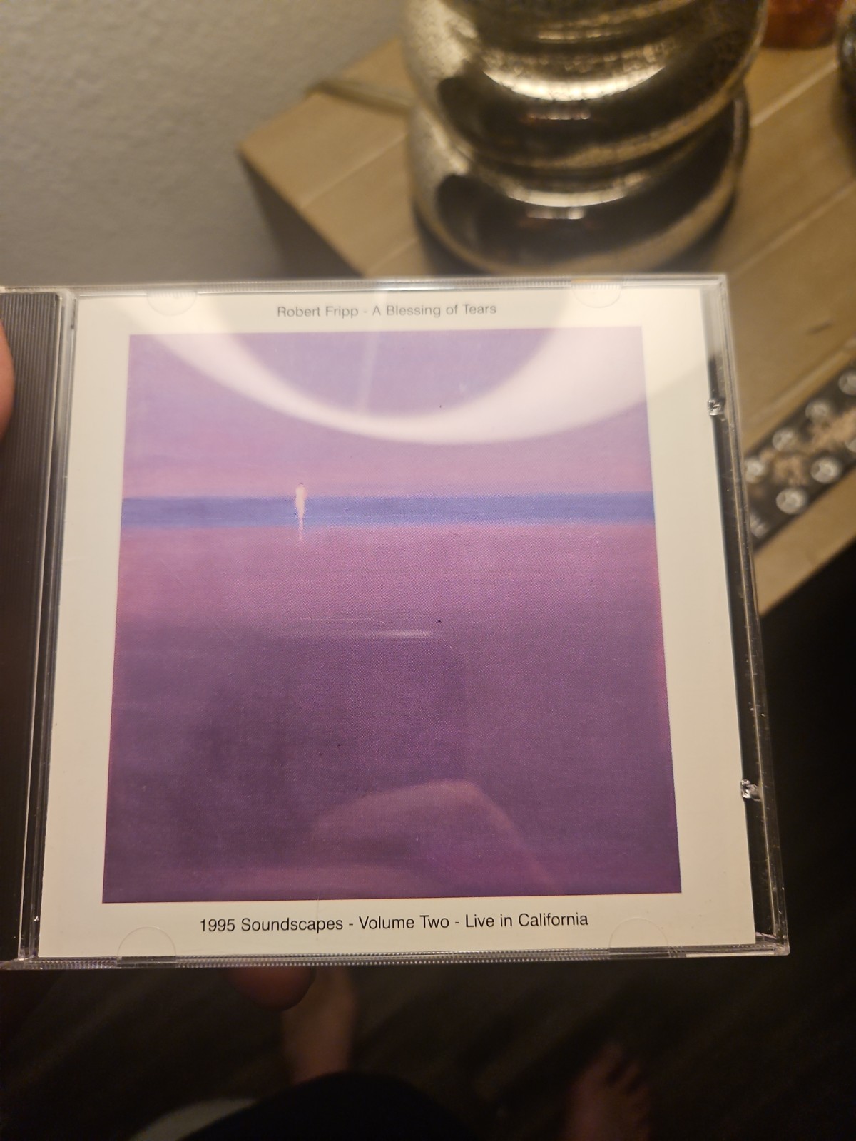A Blessing of Tears: 1995 Soundscapes, Vol. 2 by Robert Fripp (CD, Aug-1995,...