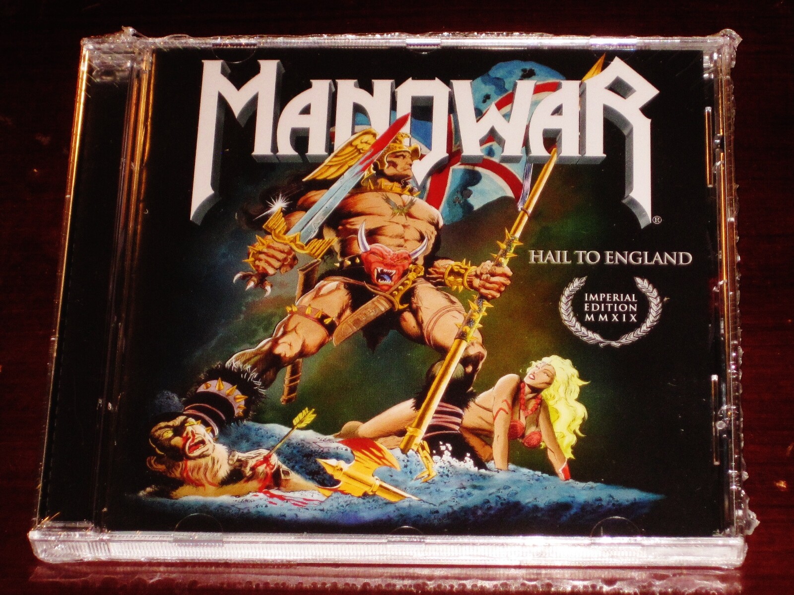 Manowar: Hail To England - Imperial Edition MMXIX CD 2019 Magic Circle EU NEW