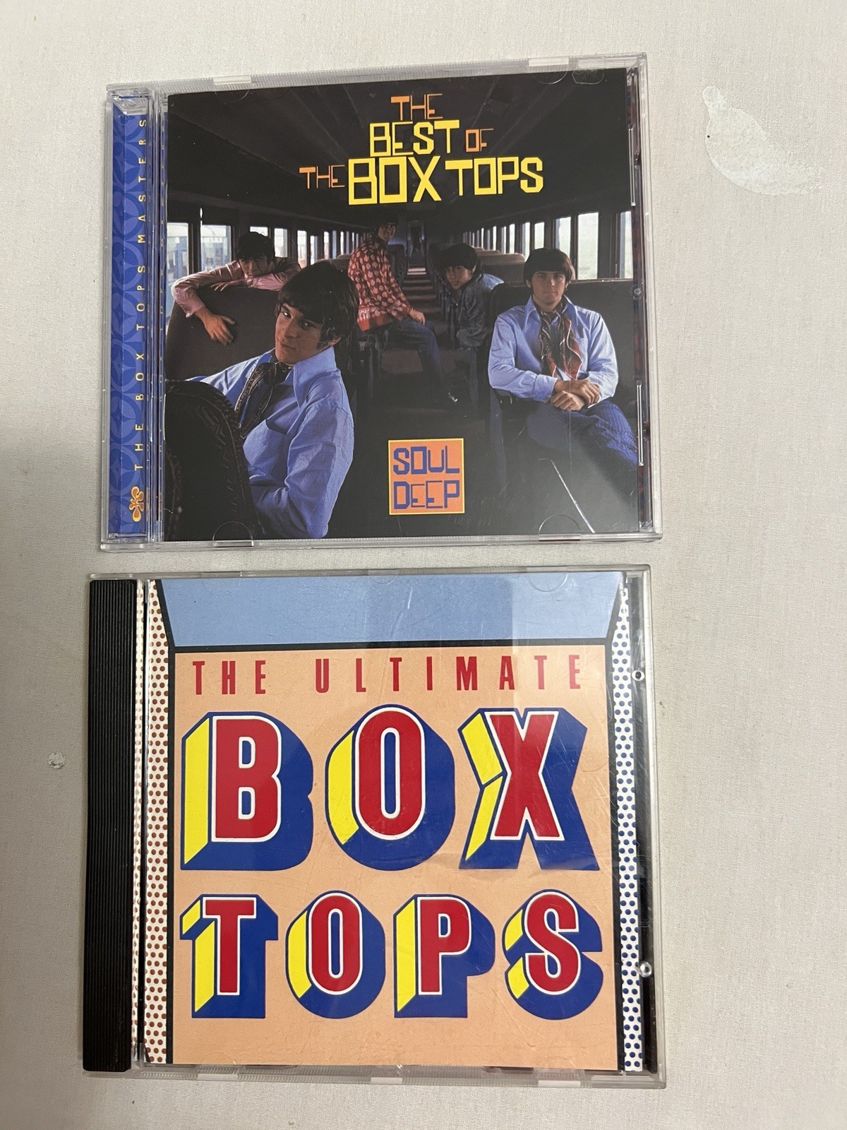 CD Music - BOX TOPS - 2 titles