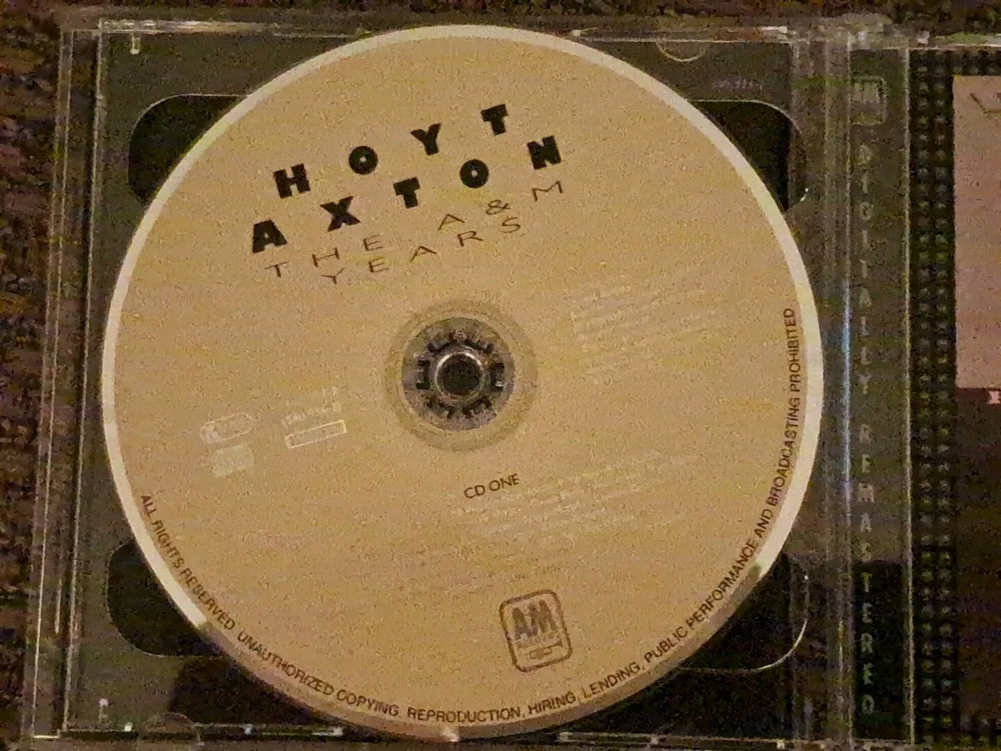 Hoyt Axton The A&M Years CD, 1998 A&M Discs Pressed In Germany 4 Albums On 2 CDS