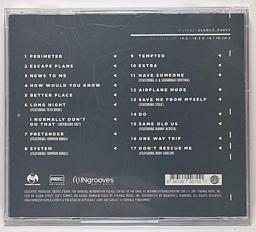¡Mayday! Search Party CD 2017 Excellent EX Condition Fast Shipping