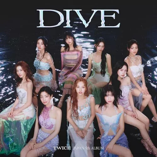 TWICE - Dive - Version B - incl. 20pg Booklet, Tattoo Sticker, 4-Cut Photo, Tran