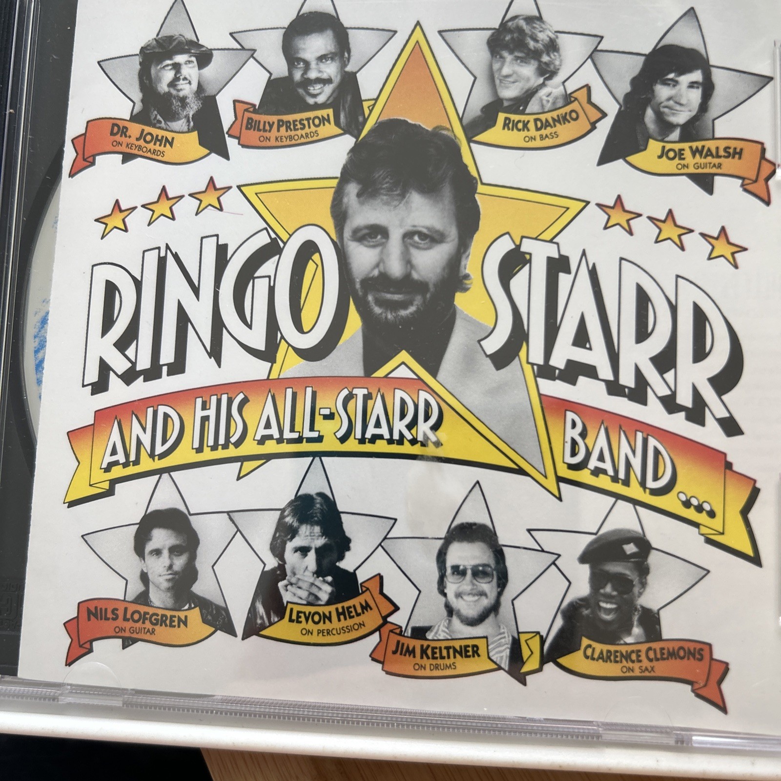 Ringo Starr and His All-Starr Band... by Ringo Starr CD, Oct-1990, Club ED