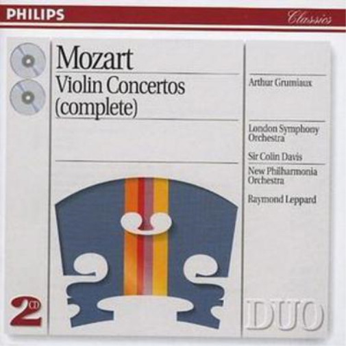 Wolfgang Amadeus Mozart Violin Concertos Nos. 1 and 2 (CD) Album