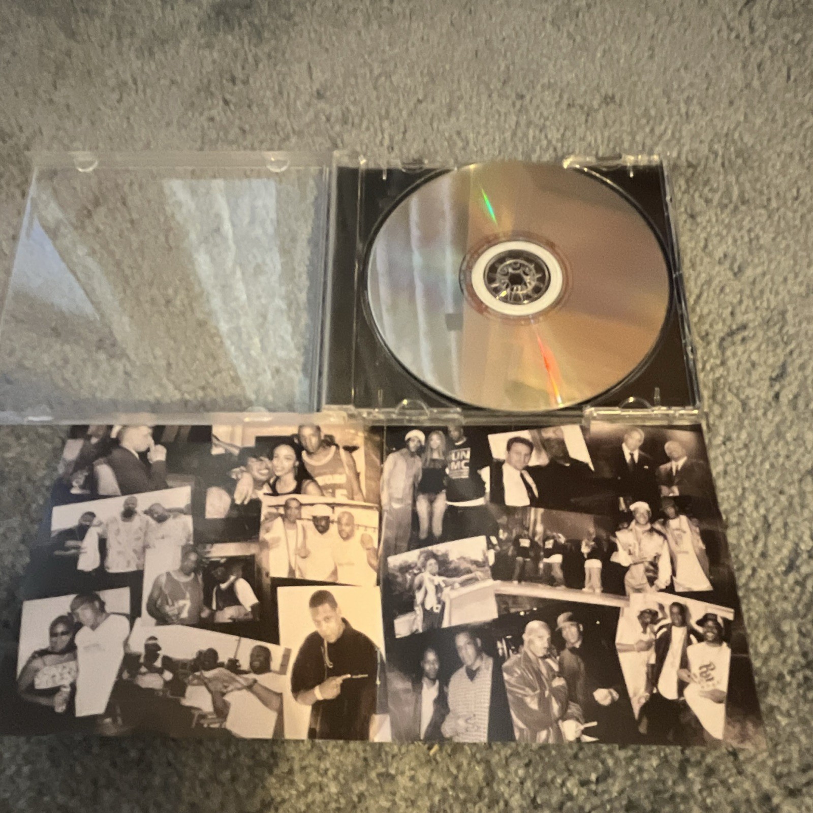 Jay-Z The Black Album CD Album w/t Jewel Case Roc-A-Fella 2003 Hip-Hop Parental