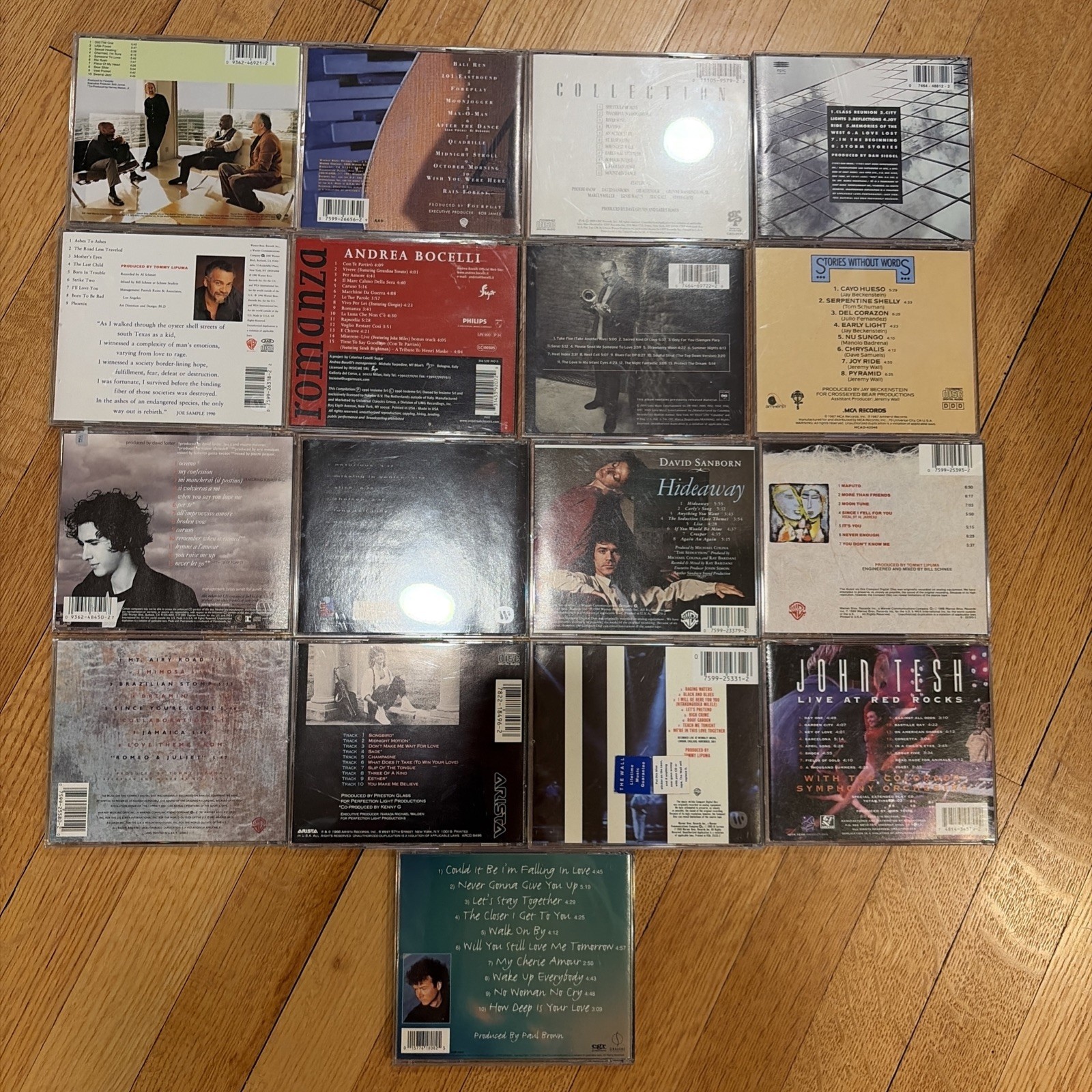 Lot of 17 Smooth Jazz, Jazz & Soft Rock CDs