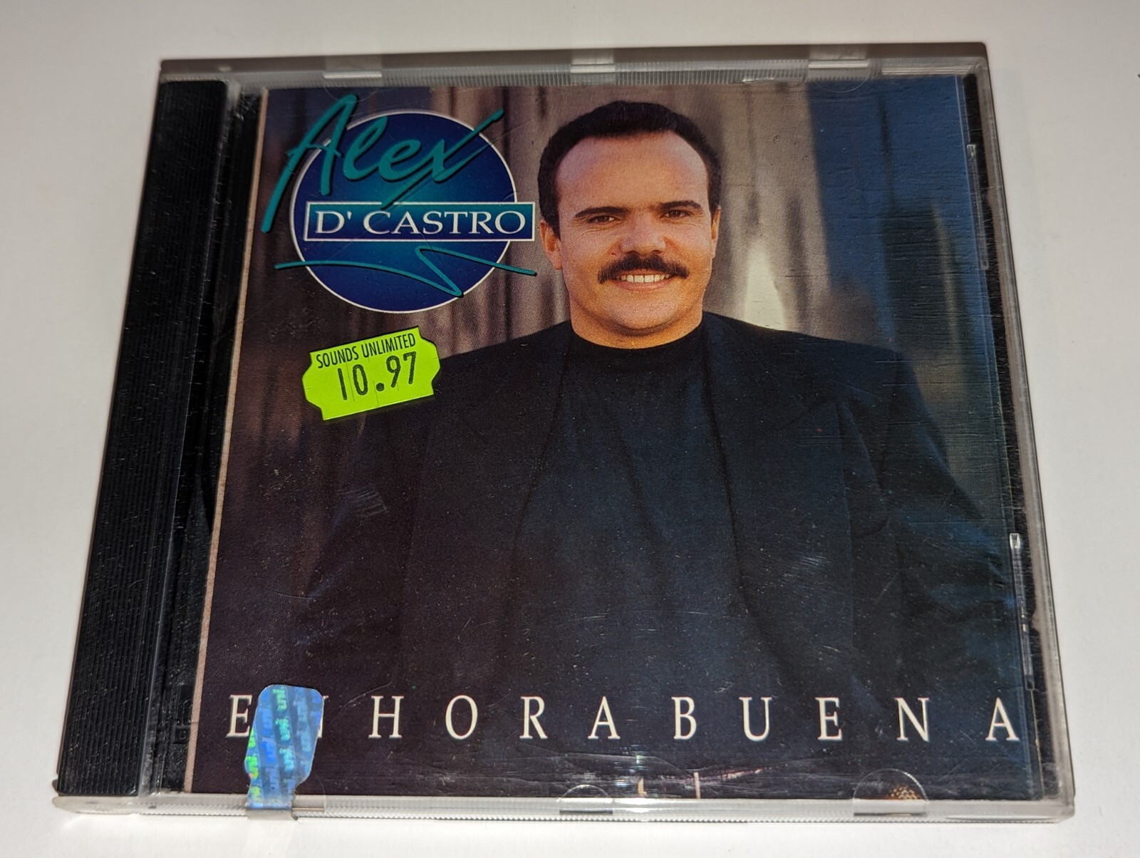 Alex D'Castro "En Horabuena" CD 10 Songs 1993 Rodven Records