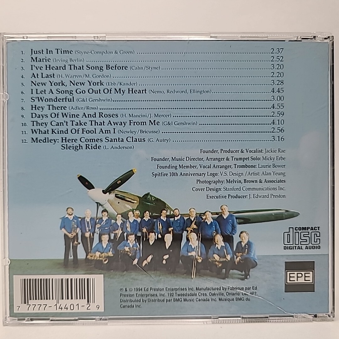 The Spitfire Band CD Lot of 2 - 10th Anniversary Album & Big Band Classics EX