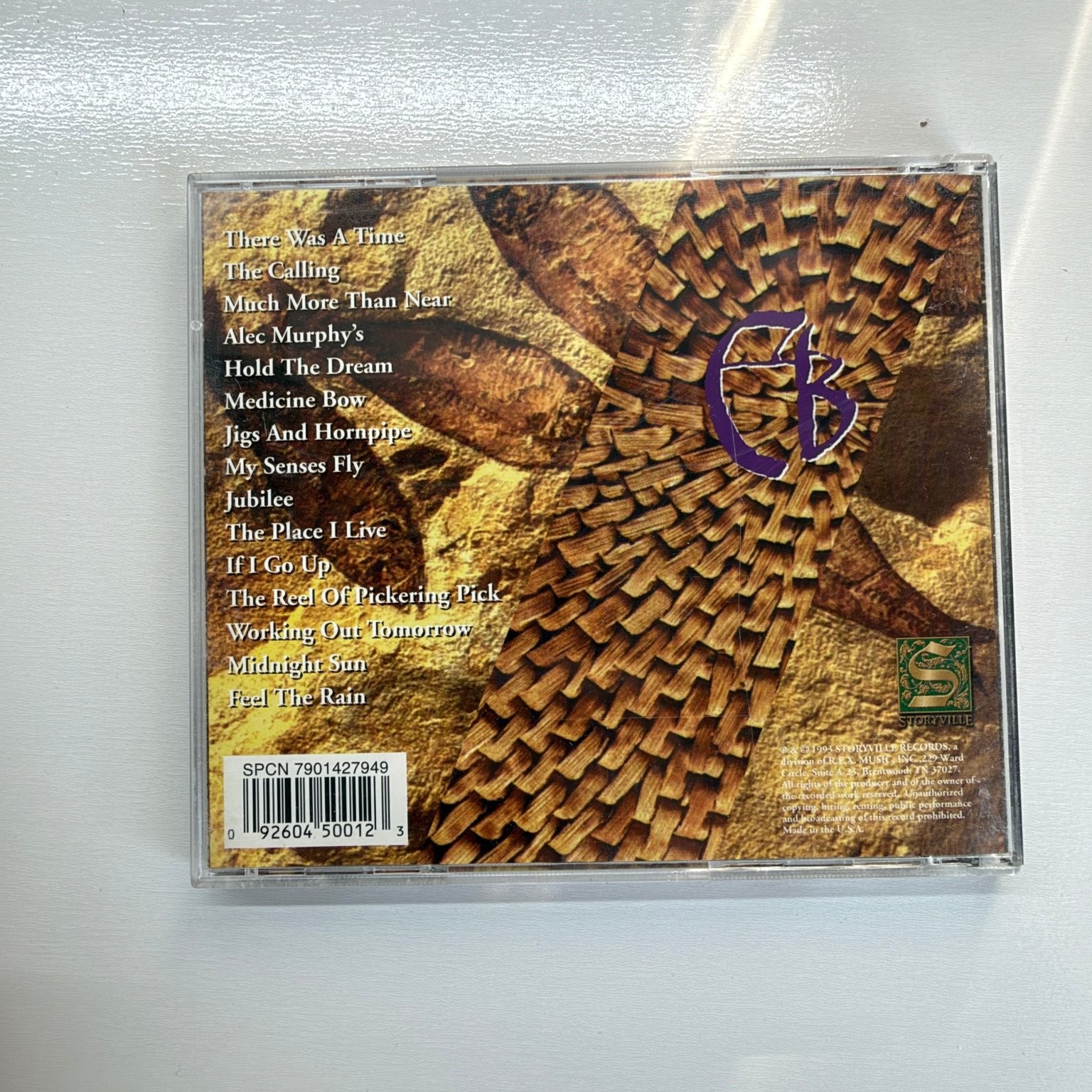 Eden Burning – Smilingly Home LIVE CD 1993 Folk Rock Storyville Records