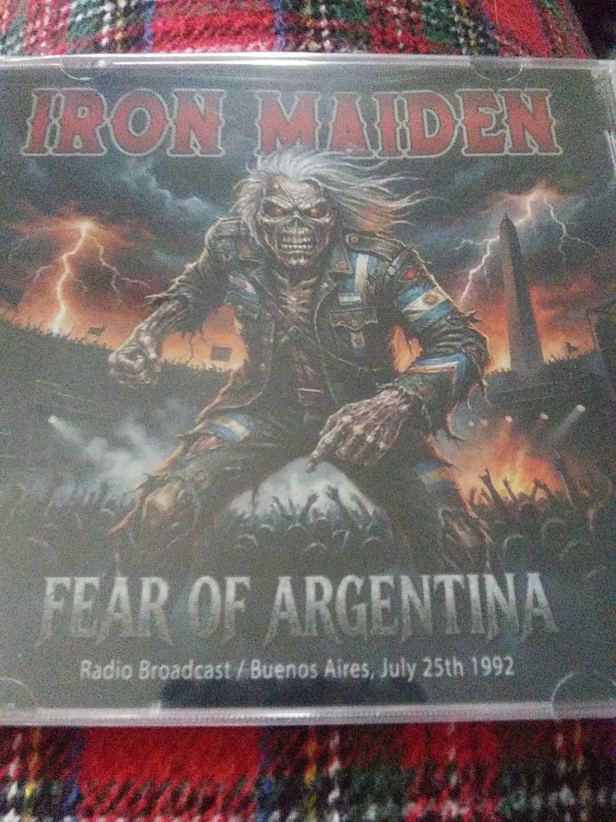 Iron MAiden Live Radio Broadcast cd Fear of Argentina Buenos Aires