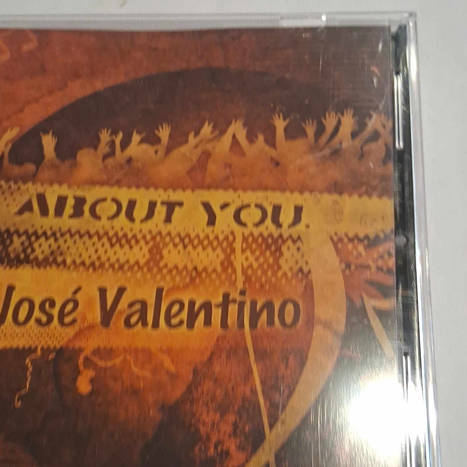 josé valentino all about you music CD album multicolor jewel case standard