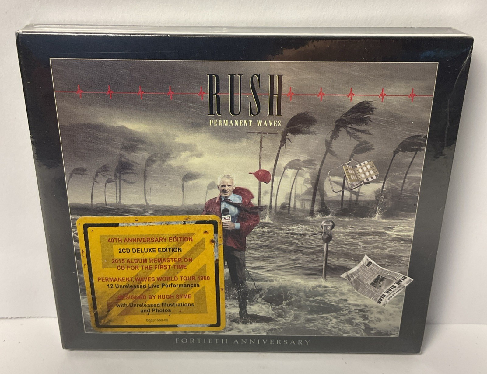 Permanent Waves (40th Anniversary) by Rush (2CD Deluxe Edition, 2020)