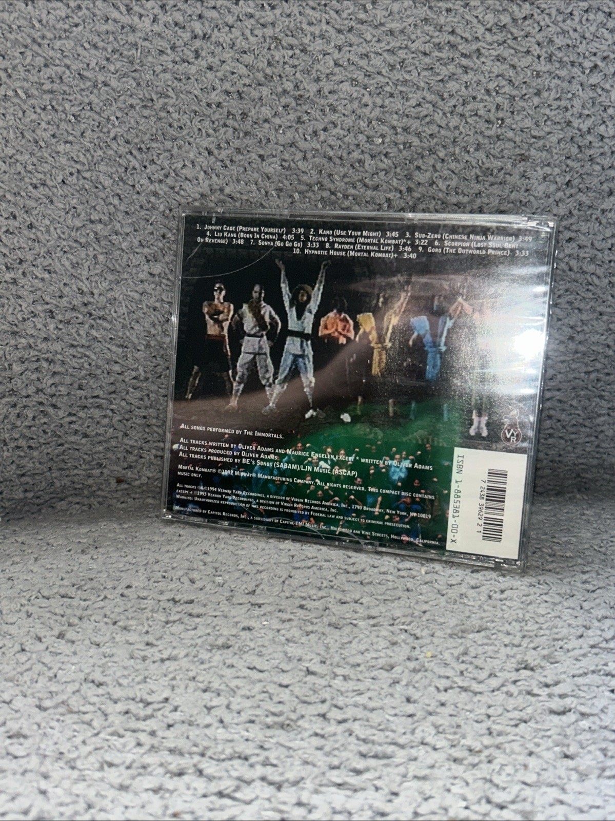 Mortal Kombat / Video Game (Original Soundtrack) by Mortal Kombat NEW! SEALED!