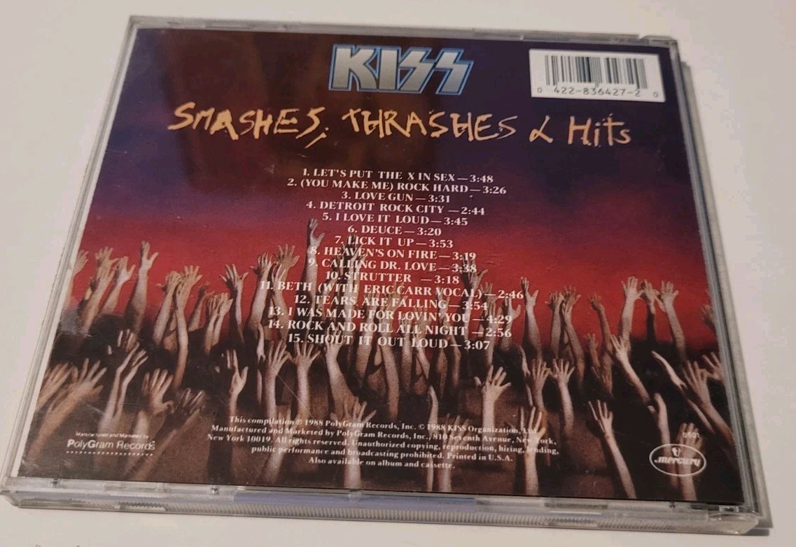 Smashes Thrashes & Hits by Kiss (CD, 1990)