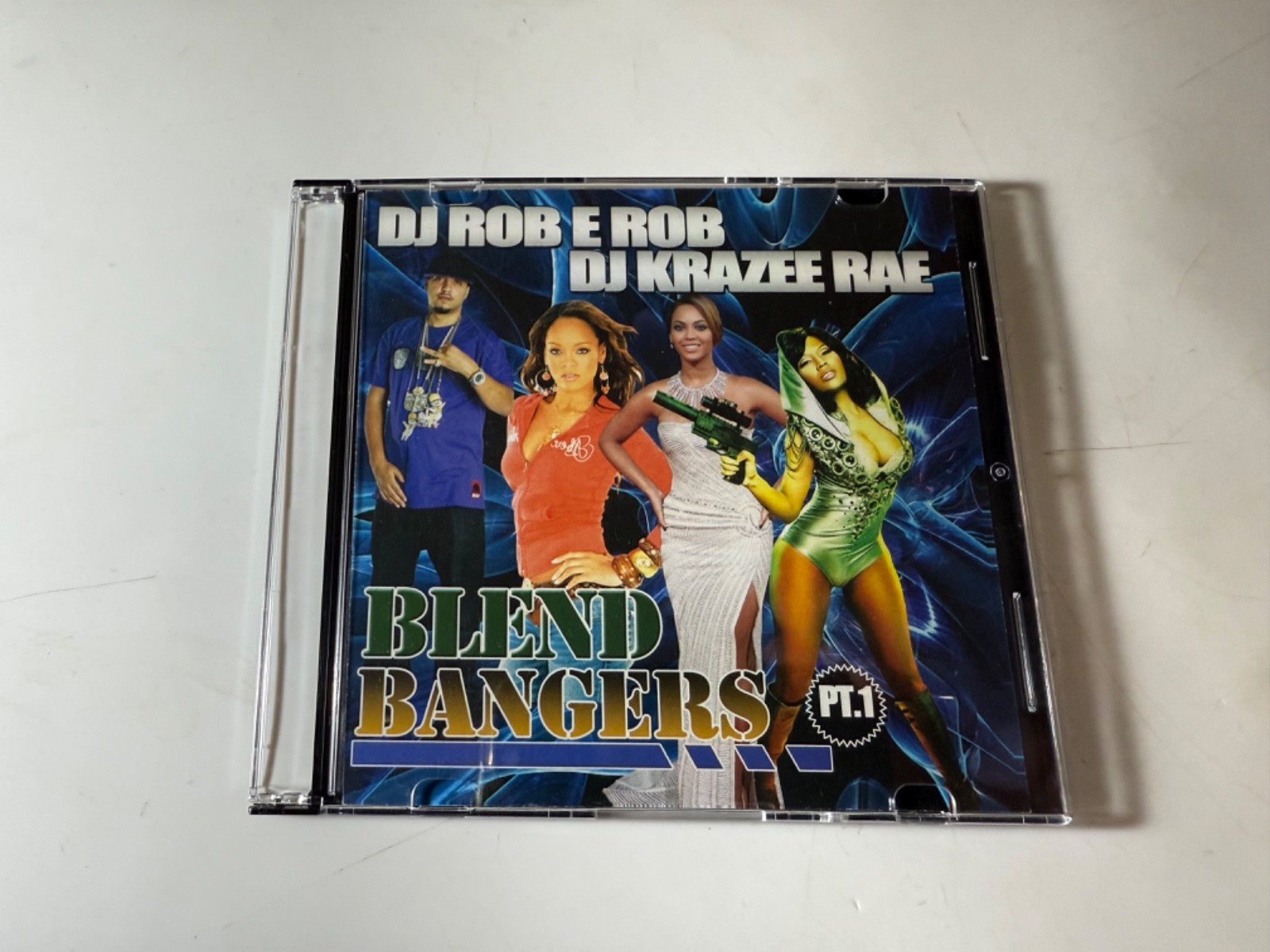 DJ ROB E ROB DJ DJ KRAZEE RAE- BLEND BANGERS PT. 1 - HIP HOP R&B MIXTAPE MIX CD