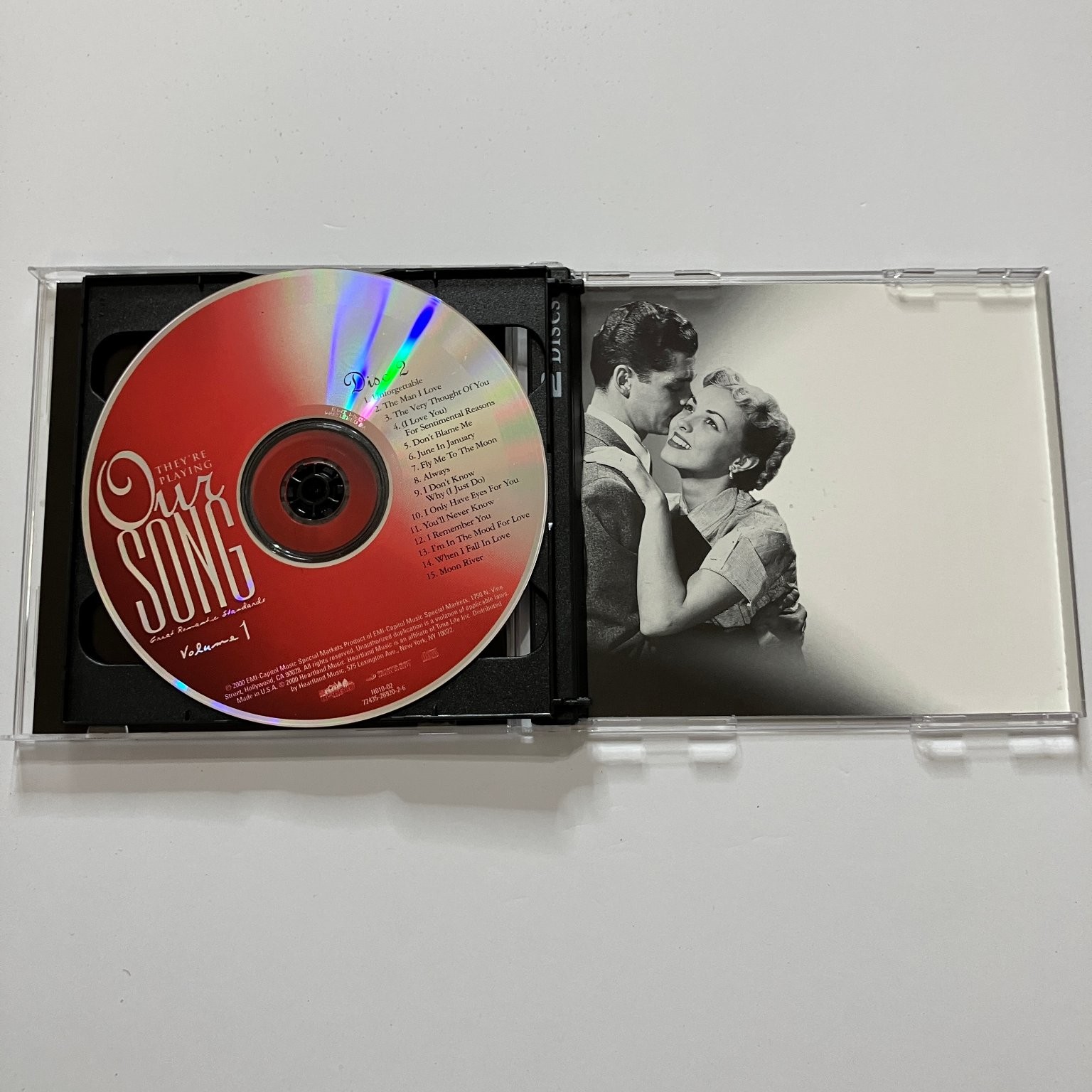 Various Artists – They're Playing Our Song Vol 1 2 CD Set 2000 Pop Vocal