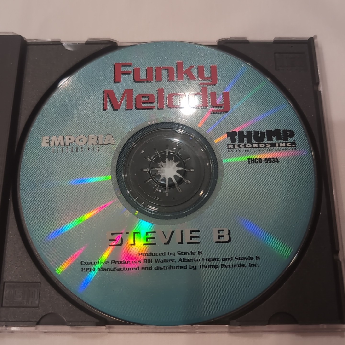 Funky Melody by Stevie B (CD, Nov-1997, Thump Records)