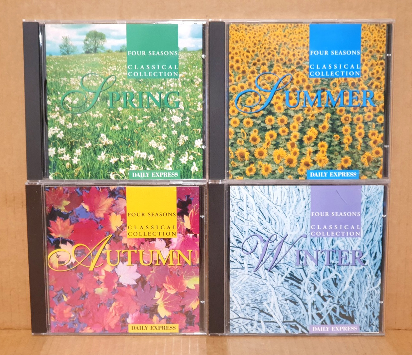 Daily Express - FOUR SEASONS CLASSICAL COLLECTION - Spring Summer Autumn Winter