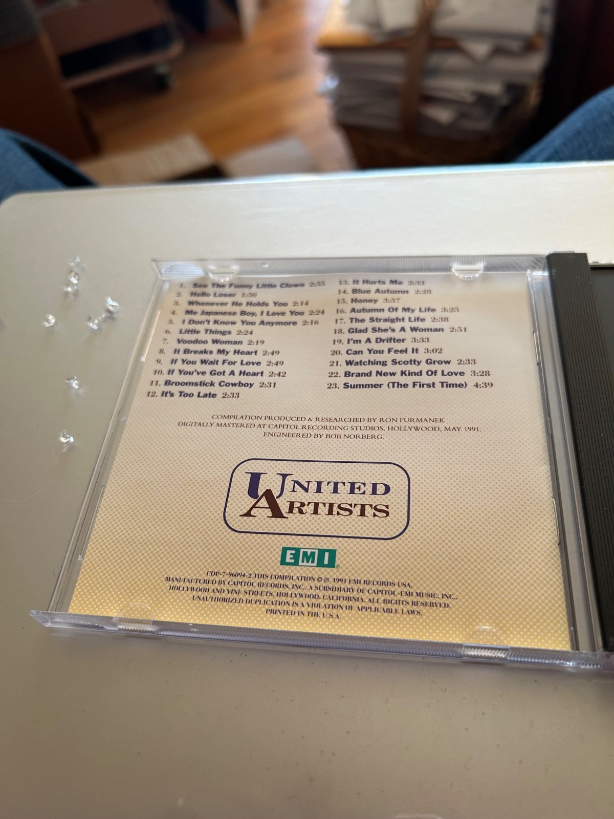 The Best of Bobby Goldsboro: Honey (CD, Sep-1991, Capitol/EMI M- CD and artwork