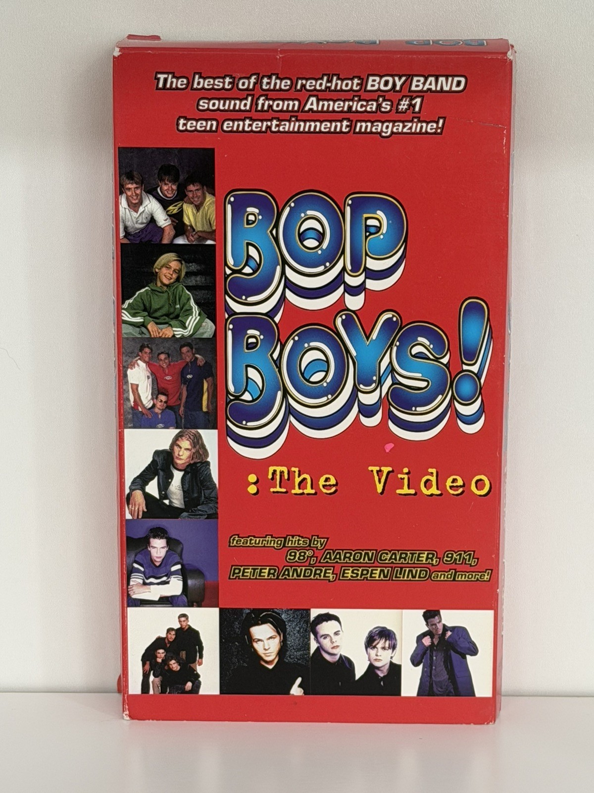 Bop Boys! The Video (98 Degrees, Aaron Carter, 911, Ricky, Worlds Apart) - VHS