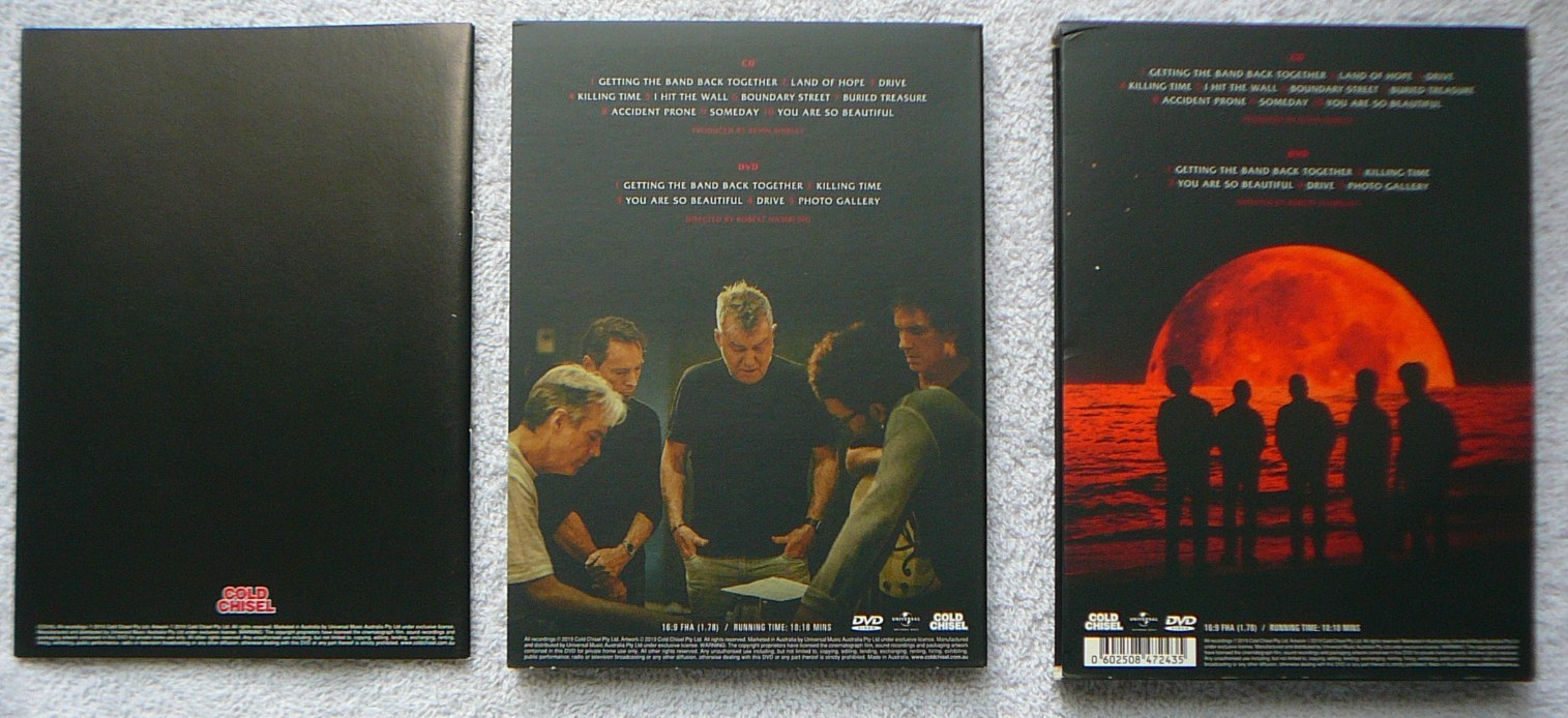 COLD CHISEL Blood Moon CD / DVD BOX SET 2019 Played Once From Australia