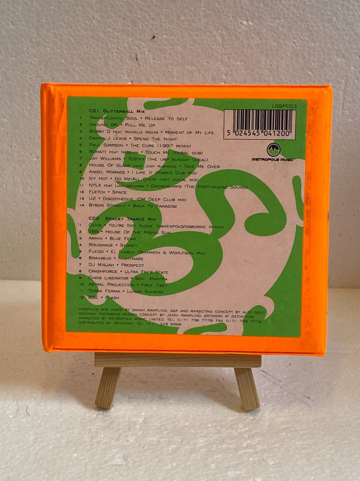 Danny Rampling – Love Groove Dance Party Volumes 5 & 6 (1997) - CD FREE POST
