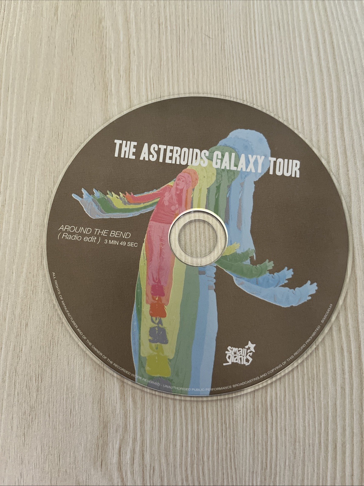 2006 The Asteroids Galaxy Tour Around The Bend CD Promo