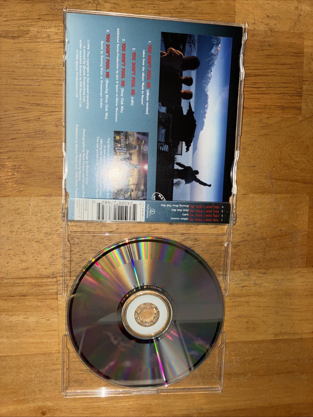 Queen You Don’t Fool Me Holland Import 4 Track CD 1996 Parlophone Records Issue