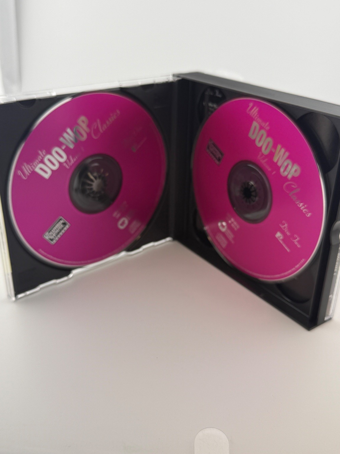 Ultimate Doo-Wop Classics Vol 1 CD 2000 cracked case R&B Soul Columbia House