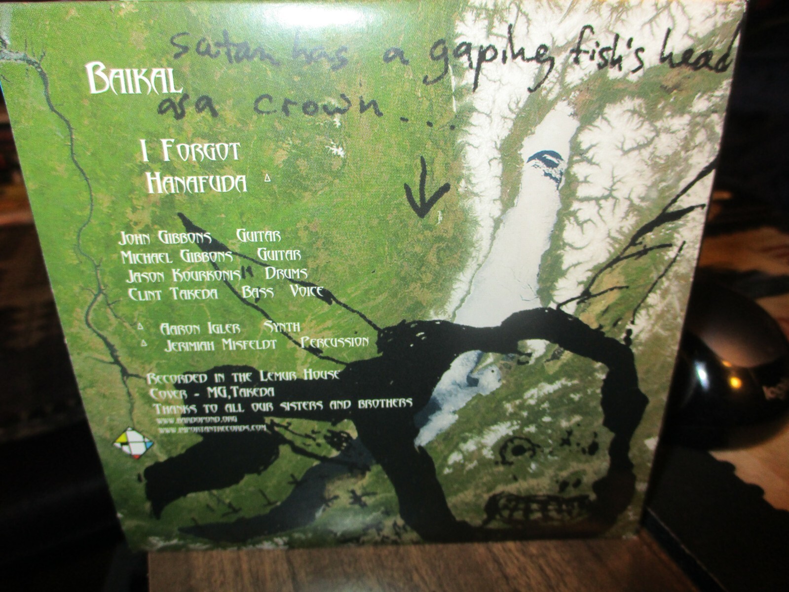 2007 BAIKAL S/T G/F Card CD Important IMPREC119 Hype BARDO POND Stoner VG+/NM