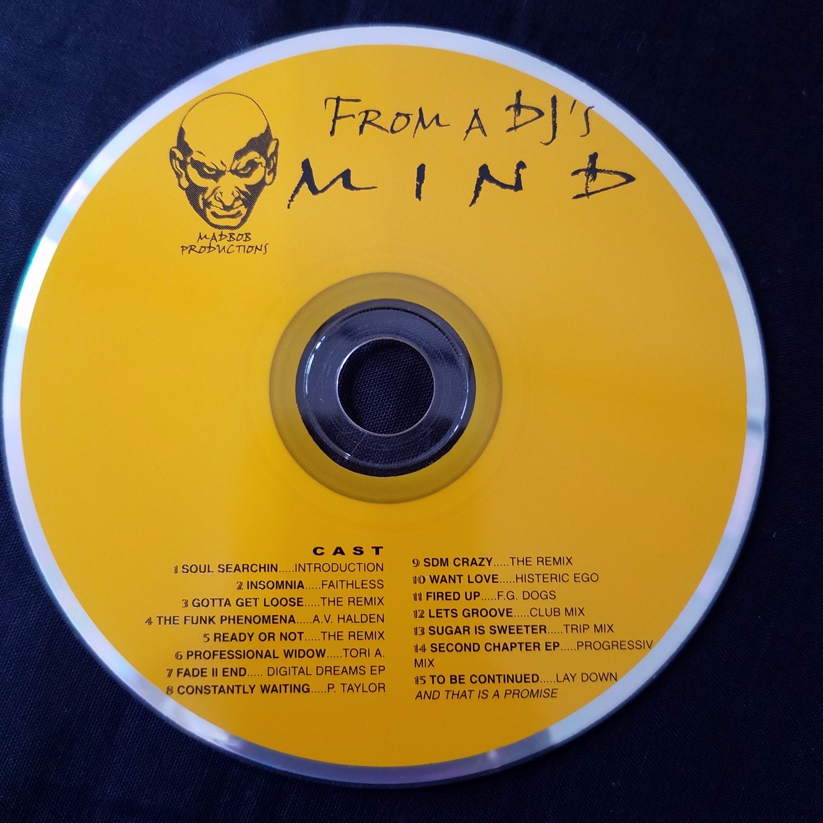 2 CD's 75 Min Of Ecstasy From A DJ's Mind 1997 Mad Bob Productions England