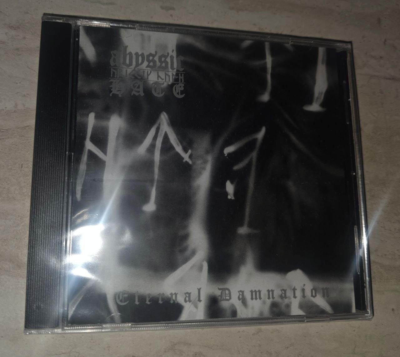 ABYSSIC HATE Eternal Damnation CD (2026) Darker Than Black Veil Destroyer 666