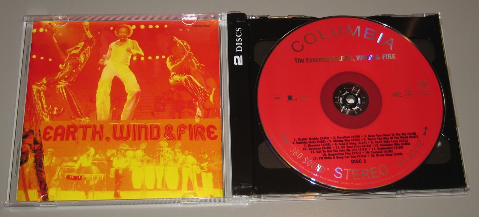 Earth, Wind & Fire - The Essential Earth, Wind & Fire (CD, 2014, 2 Discs)
