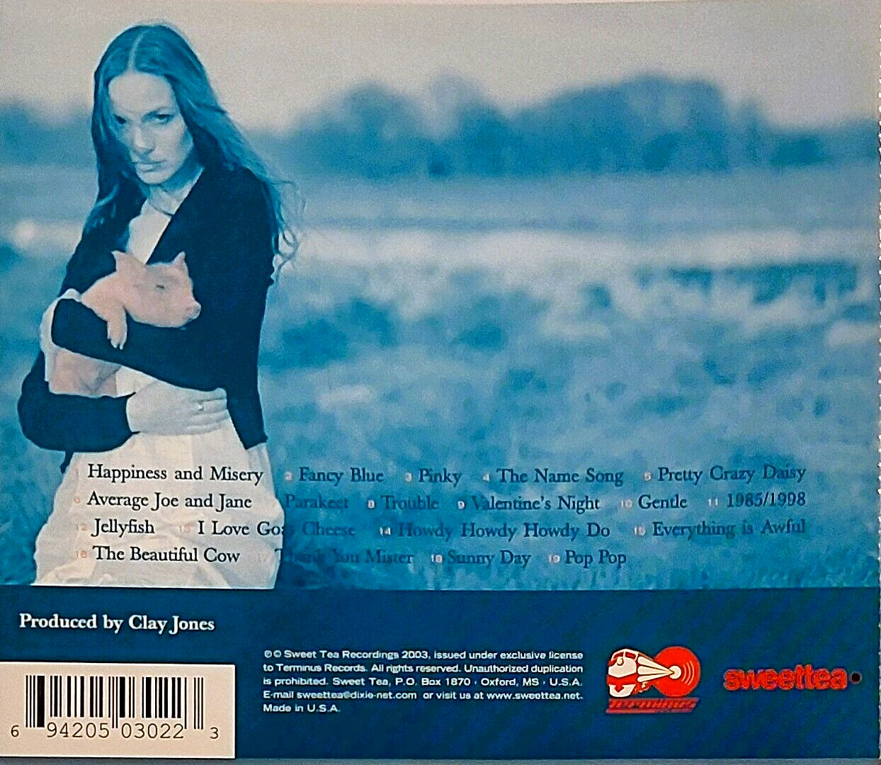 Fancy Blue by Tywanna Jo Baskette (CD 19 Tracks, Terminus Records, 2003 Release)
