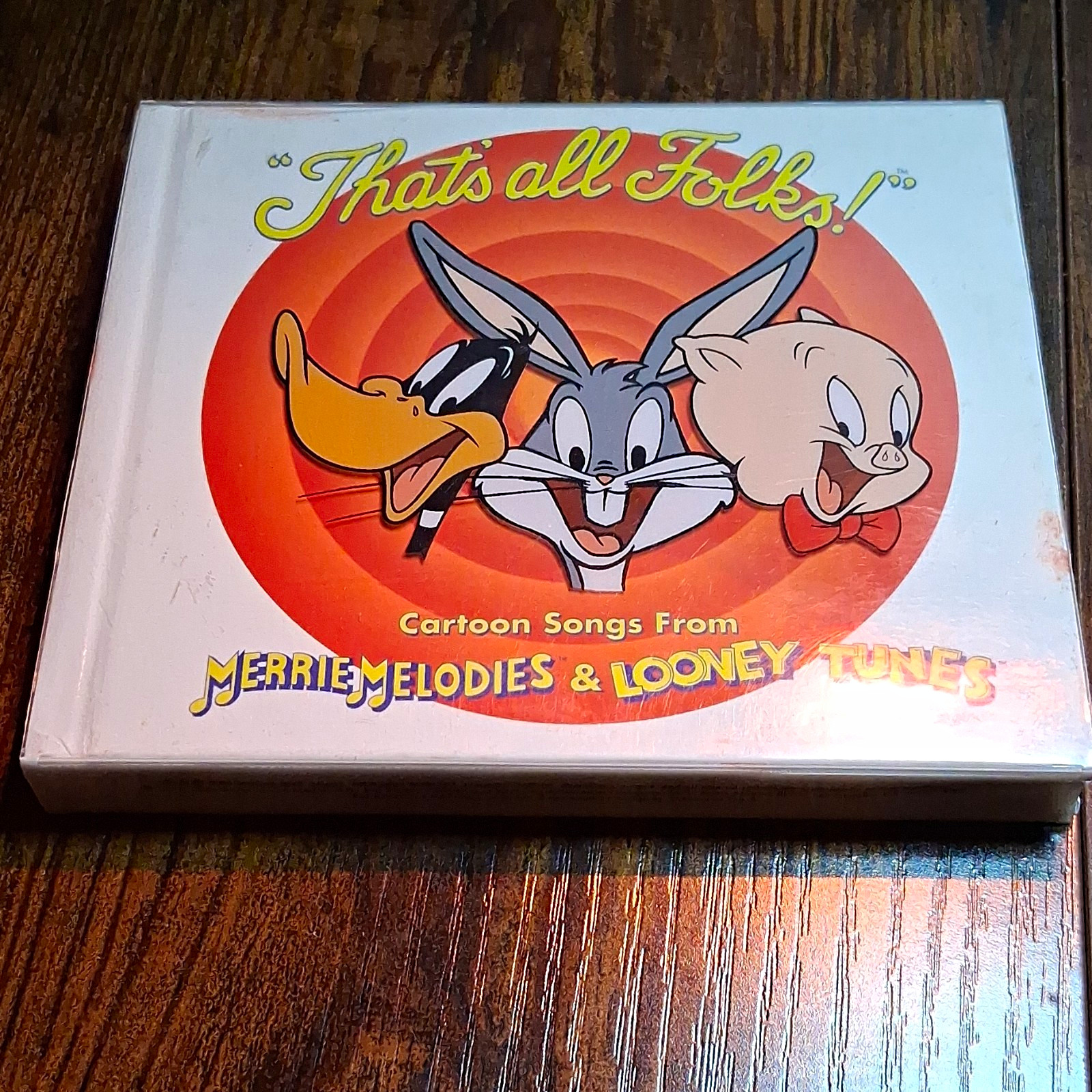 Vintage Warner Bros. Music That's All Folks Cartoon Songs Looney Tunes 2CD Mint