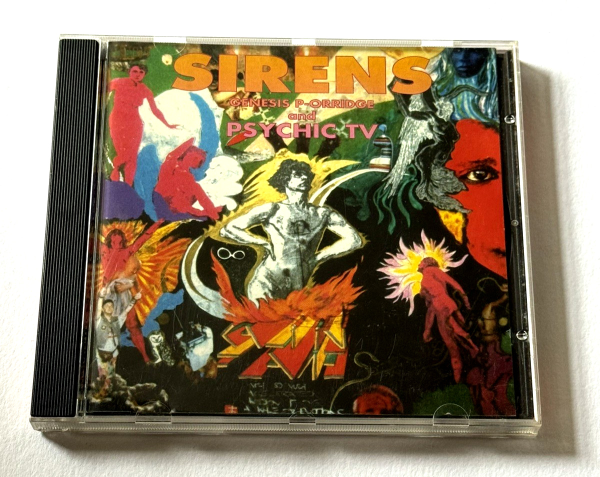 Genesis P-Orridge & Psychic TV - Sirens 1995 CD Very Good Electronic Acid House